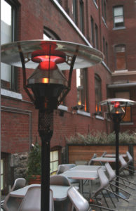 evenglo heaters outside patio