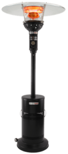 evenGLO portable heater in black